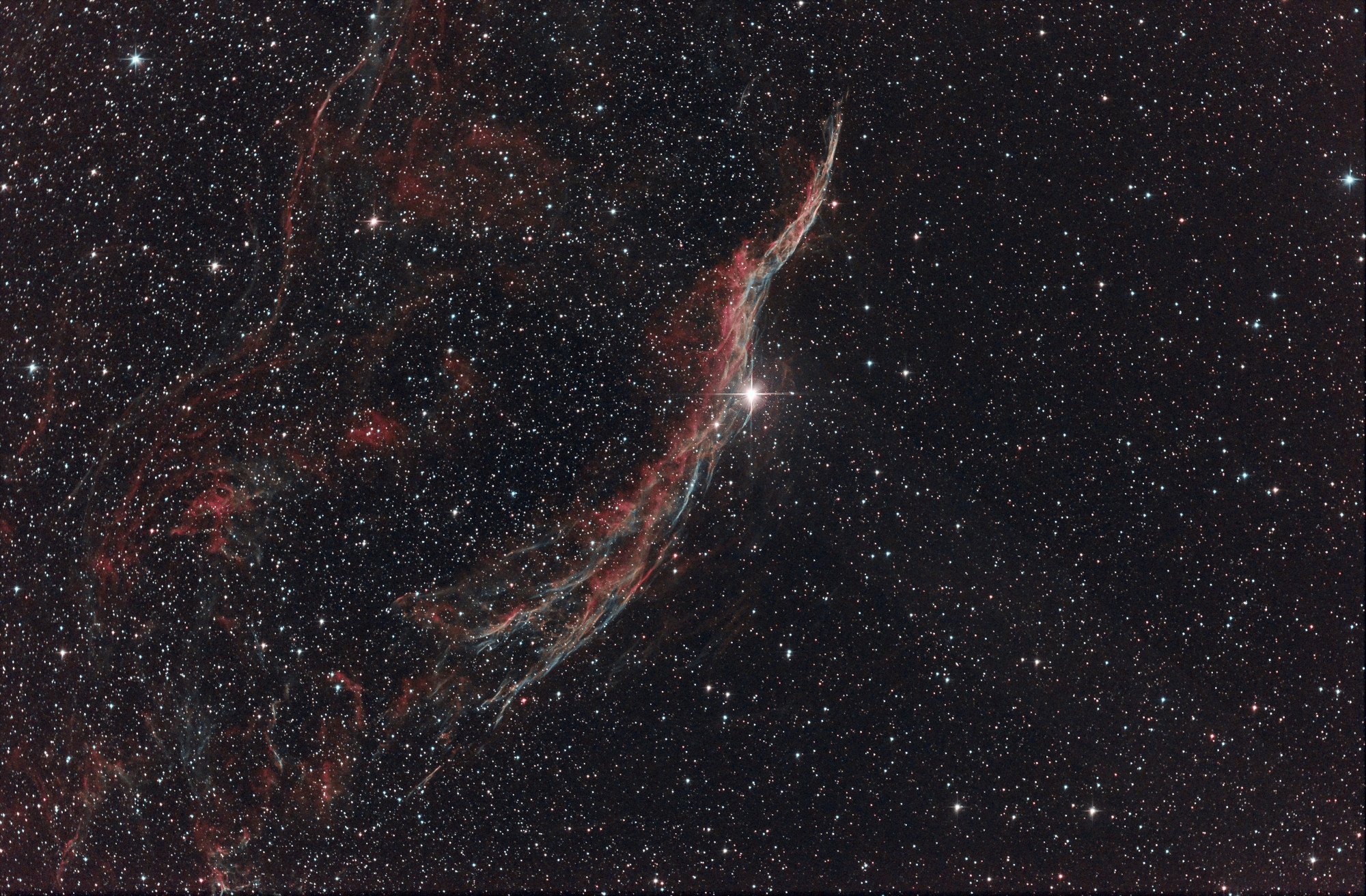 Astrofoto NGC6969 - Western Veil Nebula