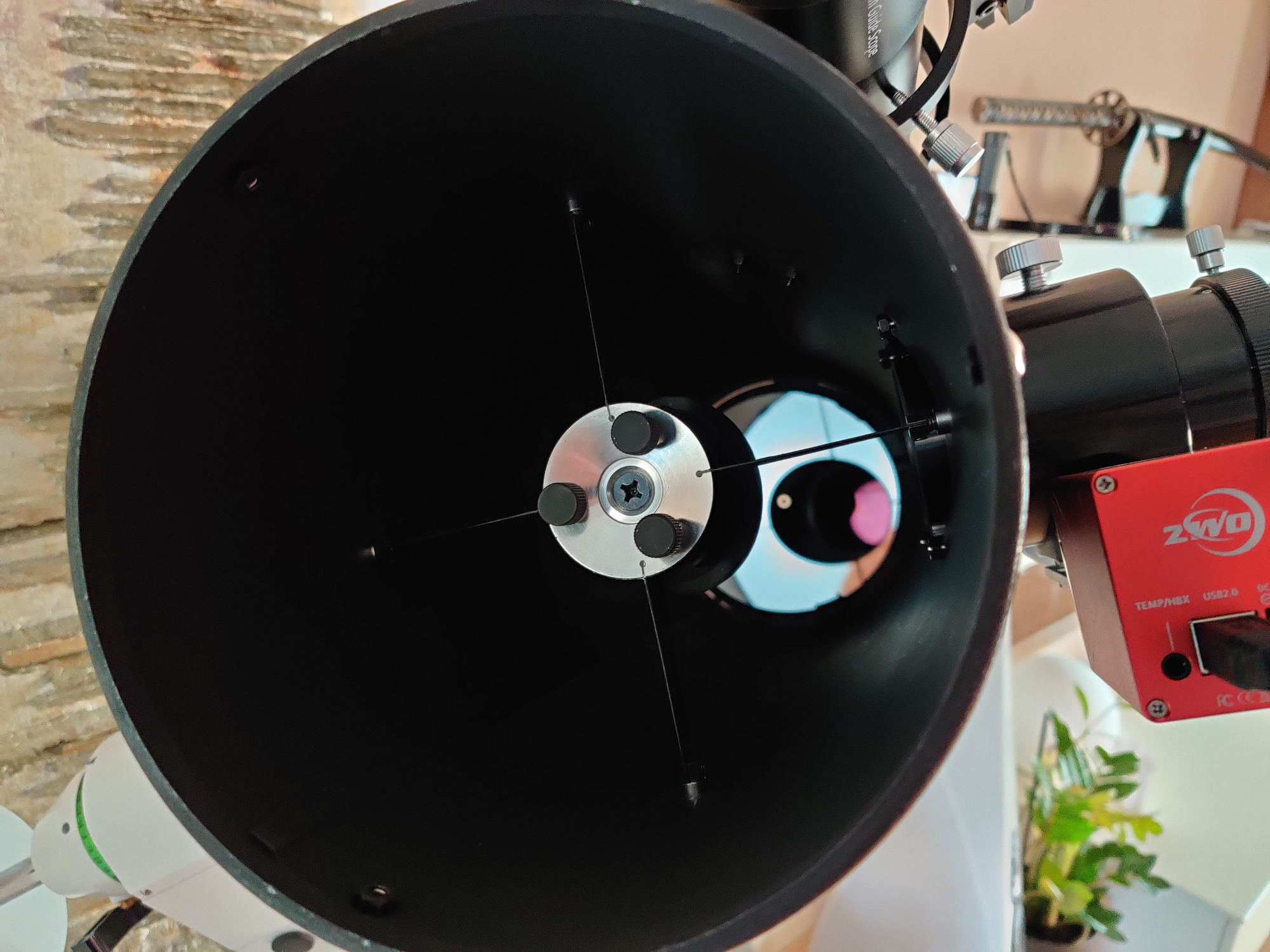 Neue Newton Fangspiegel Spinne mit Carbon Streben