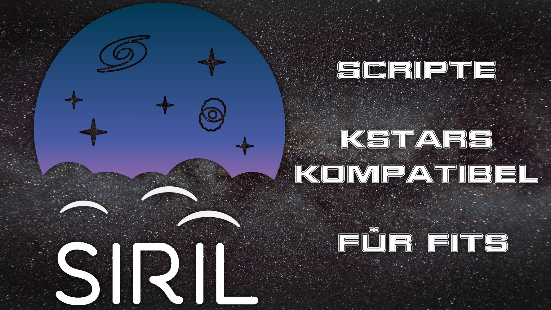 Siril Scripte Kstars kompatibel